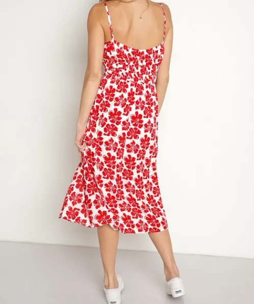 Faithfull the Brand Dresses>Orsitta Midi Dress La Presa Floral
