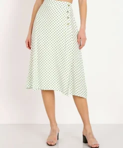 Faithfull the Brand Skirts>Racquel Skirt Lula Dot Print