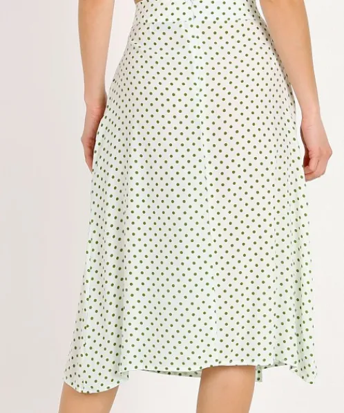 Faithfull the Brand Skirts>Racquel Skirt Lula Dot Print