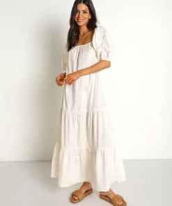 Faithfull the Brand Dresses>Ronan Midi Dress Shell