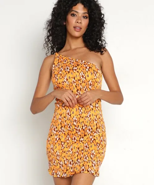 Faithfull the Brand Dresses>Terre Mer Mini Dress Li Reni Floral