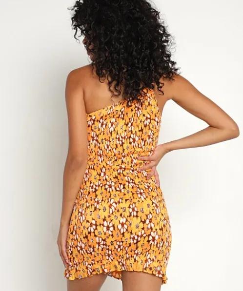 Faithfull the Brand Dresses>Terre Mer Mini Dress Li Reni Floral