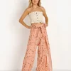 Faithfull the Brand Pants>Tiki Tiki Pants Salina Floral Print