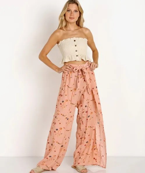 Faithfull the Brand Pants>Tiki Tiki Pants Salina Floral Print