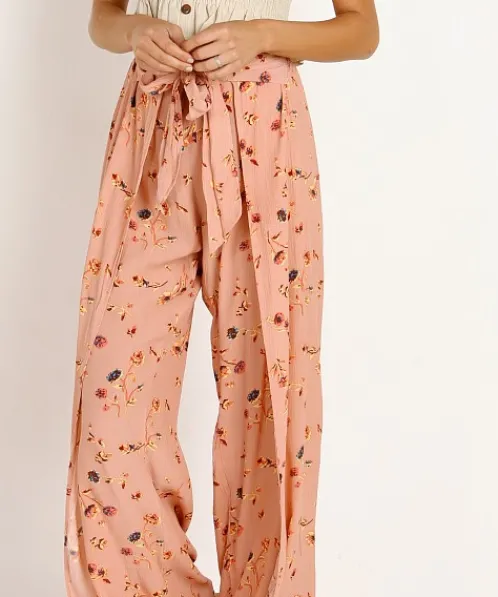 Faithfull the Brand Pants>Tiki Tiki Pants Salina Floral Print