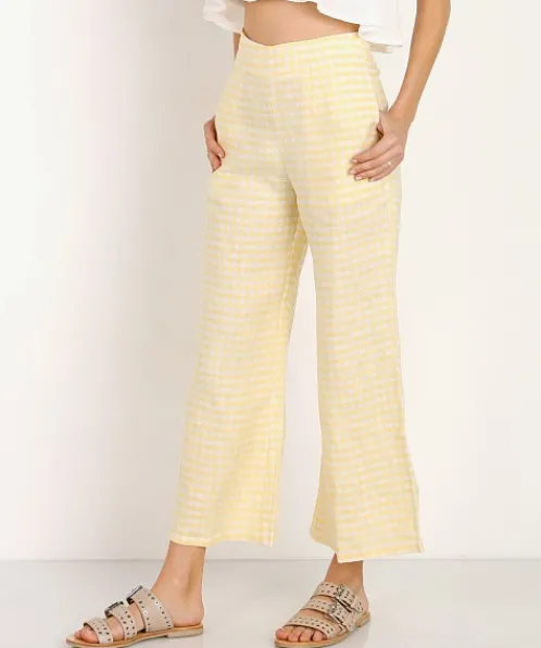 Faithfull the Brand Pants>Tomas Pants Kivotos Yellow