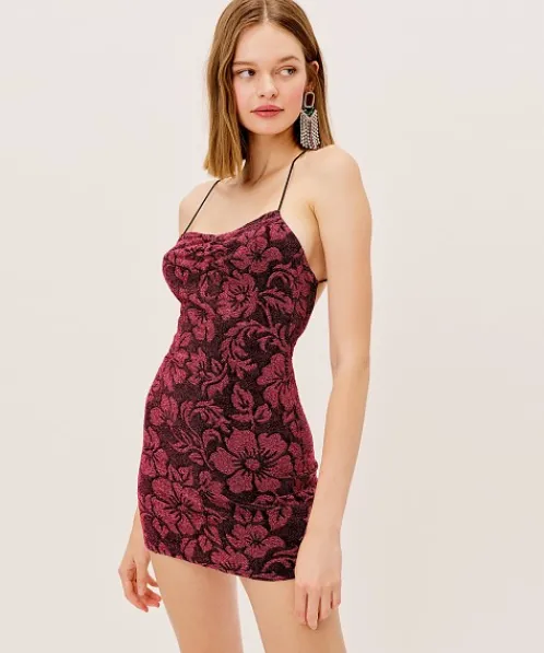 For Love & Lemons Dresses>For Love & Lemons Constance Slip Dress Mulberry