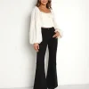 For Love & Lemons Tops>For Love & Lemons Janet Top Ivory White