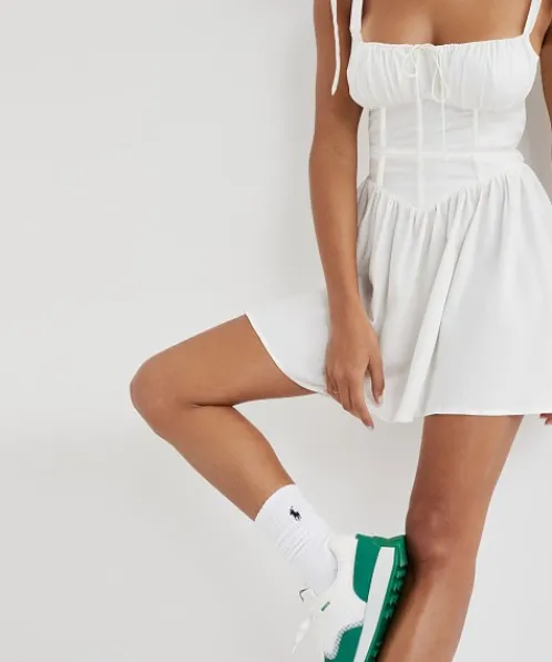 For Love & Lemons Dresses>For Love & Lemons Jesse Mini Dress White