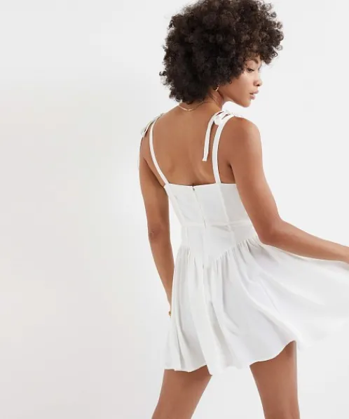 For Love & Lemons Dresses>For Love & Lemons Jesse Mini Dress White