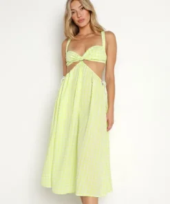 For Love & Lemons Dresses>For Love & Lemons Maureen Midi Dress