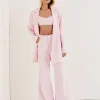 For Love & Lemons Tops>For Love & Lemons Shannon Crop Top Light Pink