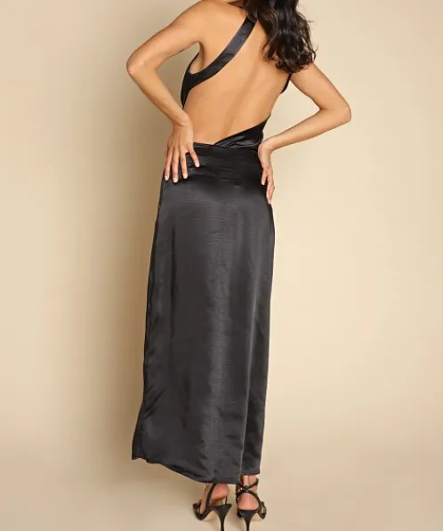 For Love & Lemons Dresses>For Love & Lemons Taliah Maxi Dress Black