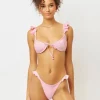 Frankie's Bikinis Bikinis>Birdie Bikini Top Love Pink