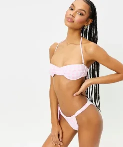 Frankie's Bikinis Bikinis>Cielo Bikini Top Pink Picnic