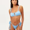 Frankie's Bikinis Bikinis>Willow Bikini Bottom Chambray