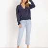 Heartloom Knits>Chloe Sweater Navy