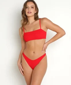 Hunza G Bikinis>Gigi Bikini Set Red