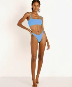 Hunza G Bikinis>New Gigi Bikini Mid Blue