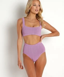 Hunza G Bikinis>Nile Patricia Bikini Set Lavender