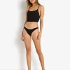 Hunza G Bikinis>Nile Strap Bikini Set Black