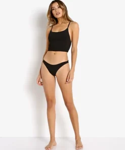 Hunza G Bikinis>Nile Strap Bikini Set Black