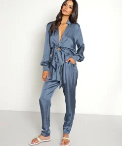 Indah Pants>Agent Pant Azul