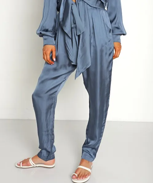 Indah Pants>Agent Pant Azul