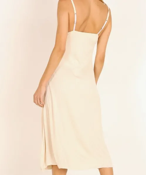 Indah Dresses>Little Lies Midi Dress Opal
