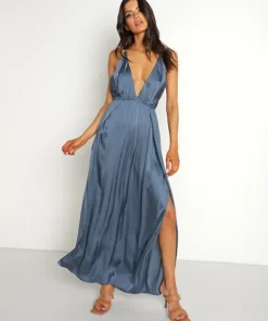 Indah Dresses>River Maxi Azul
