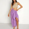 Indah Cover Ups>Sarong Violet