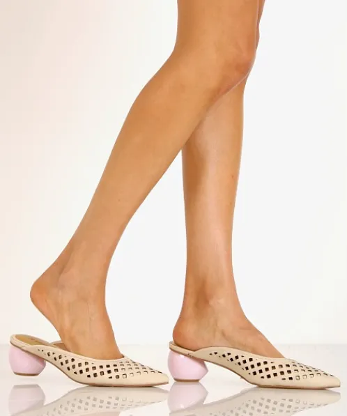 Jaggar Heels | Flats>Caged Heel Amberlight
