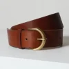 Janessa Leone Accessories>Belt 3 Cognac