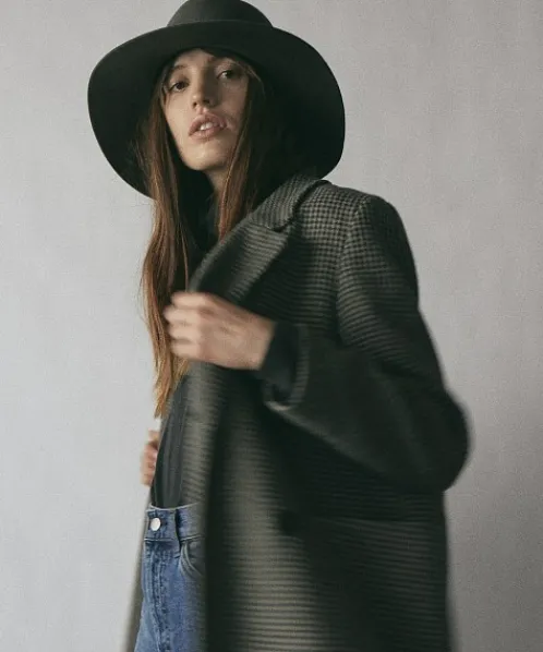 Janessa Leone Accessories>Darian Hat Grey