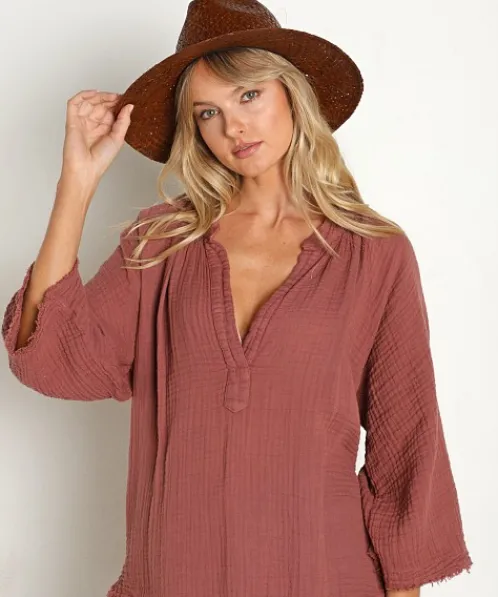 Janessa Leone Accessories>Dora Raffia Straw Fedora Hat Brown