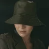 Janessa Leone Accessories>Franklin Bucket Hat Khaki