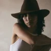 Janessa Leone Accessories>Kit Packable Wool Hat Oaks