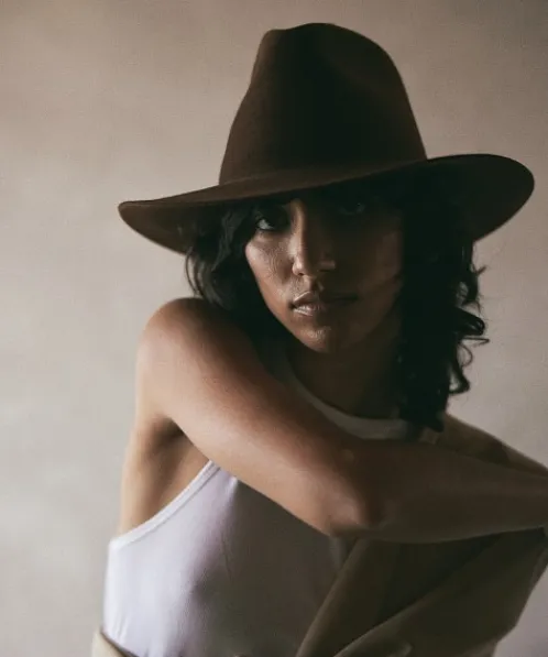 Janessa Leone Accessories>Kit Packable Wool Hat Oaks