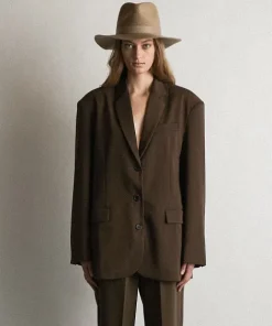 Janessa Leone Accessories>Luca Wheat