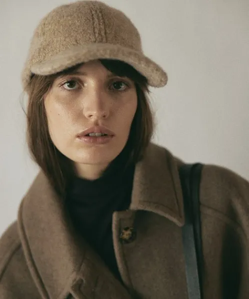 Janessa Leone Accessories>Paige Hat Beige