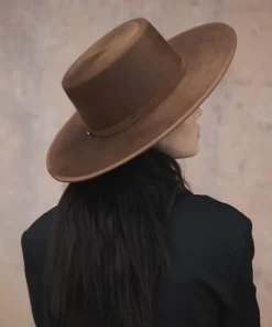 Janessa Leone Accessories>Tia Bolero Hat Whiskey