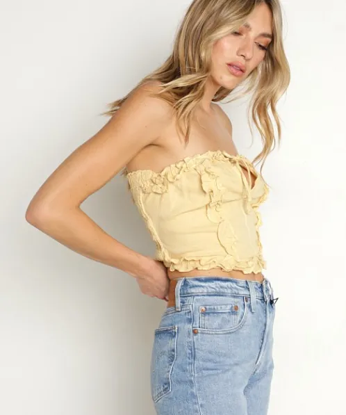 Jen's Pirate Booty Tops>Black Oak Corset Sunrise