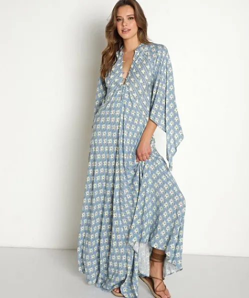 Jen's Pirate Booty Dresses>Daydream Hyacinth Gown Daydream Sky