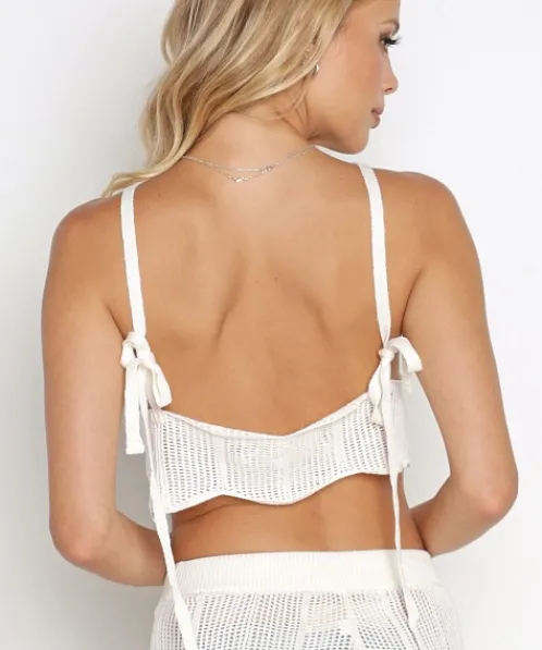 Jen's Pirate Booty Cover Ups | Tops>Lanikai Top Coconut Cream