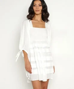 Jen's Pirate Booty Dresses>Little Wing Mini Dress White