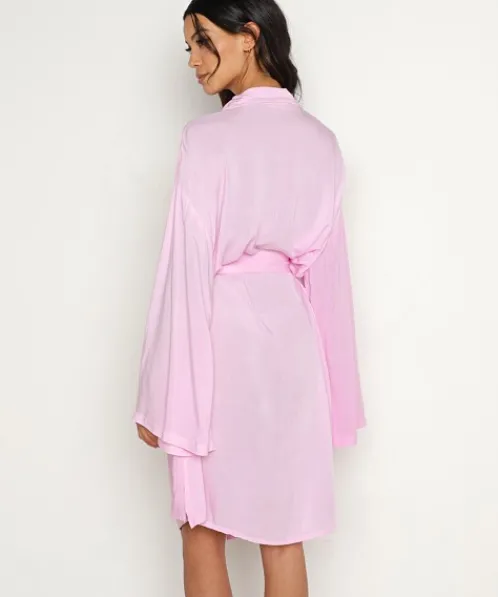 Jen's Pirate Booty Dresses>Morrison Button Up Dress Baby Pink