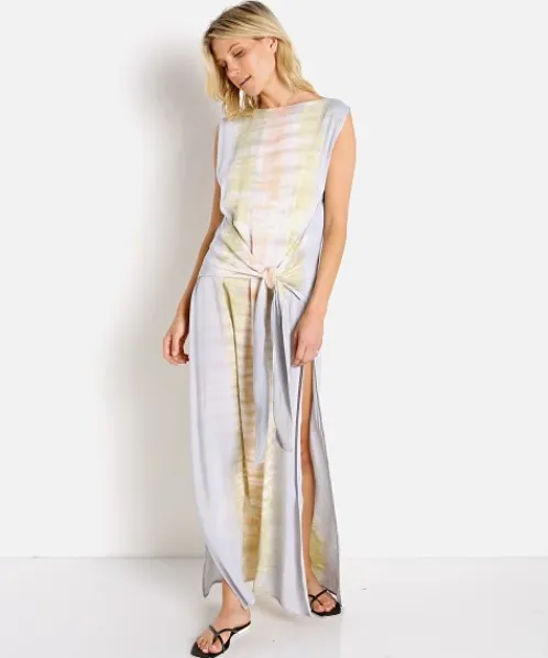 Jen's Pirate Booty Dresses>Rio Walk of Fame Kaftan Blue Agave Astral Ti