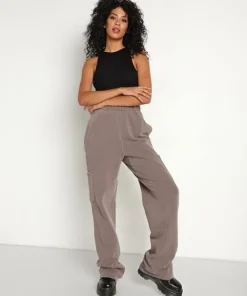 Joah Brown Pants>Cargo Jogger Peppercorn