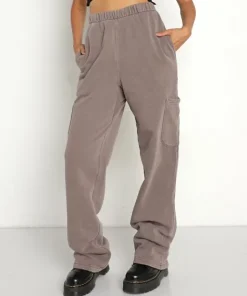 Joah Brown Pants>Cargo Jogger Peppercorn