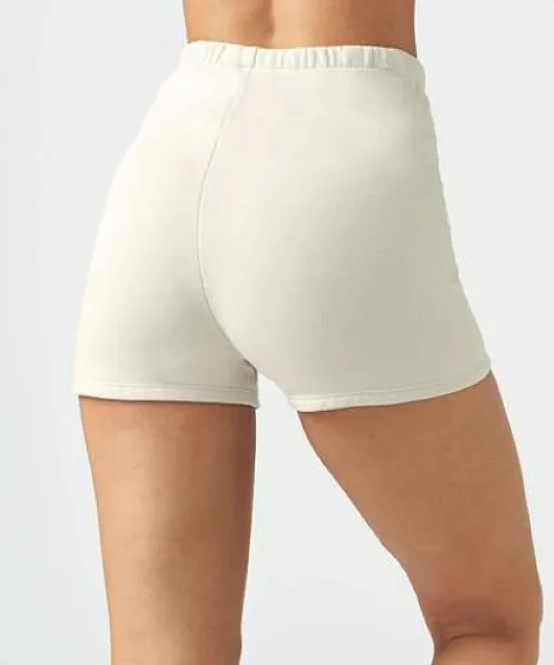 Joah Brown Shorts>Fitted Terry Sweat Short Sahara